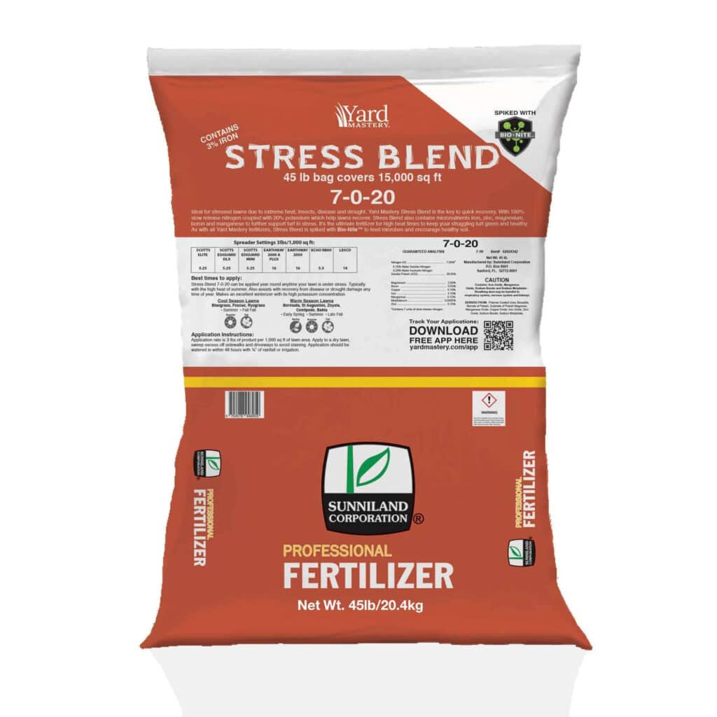 Yard Mastery 7-0-20 Stress Blend Granular Lawn Fertilizer