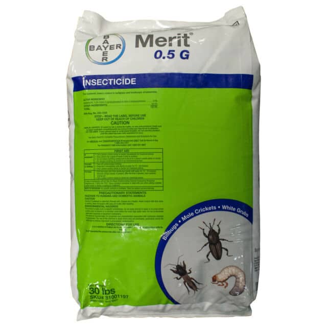 Merit 0. 5 g insecticide grub control