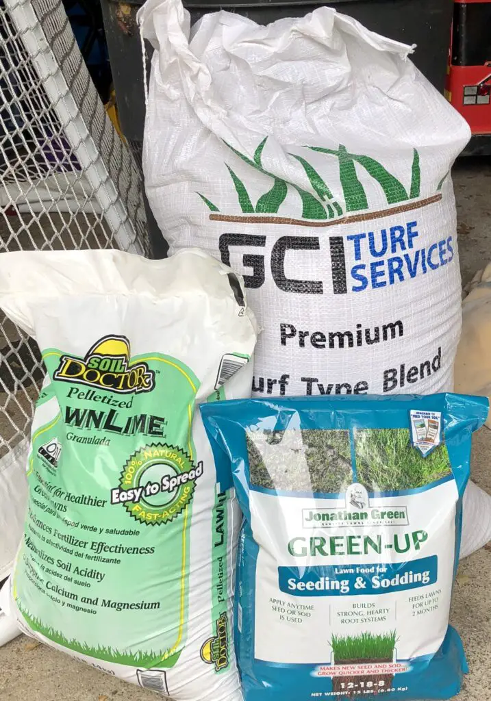 Jonathan Green Starter Fertilizer with Lime and GCI Grass Seed