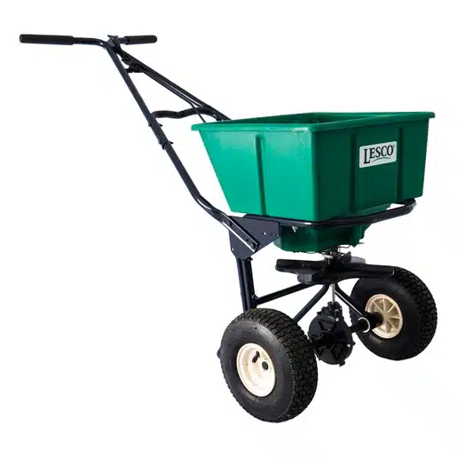 Lesco 50 fertilizer spreader | best fertilizer spreaders for lawns [2022 reviews]