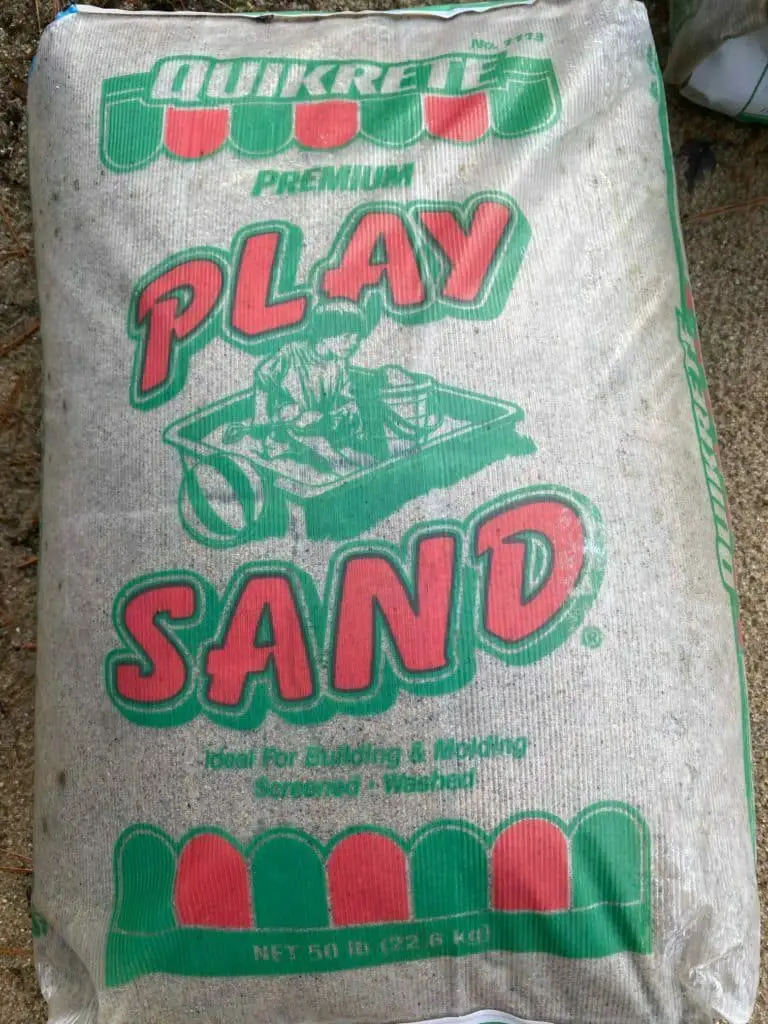 Play sand 50 pound bag | what type of sand for lawns? (leveling + top dressing)
