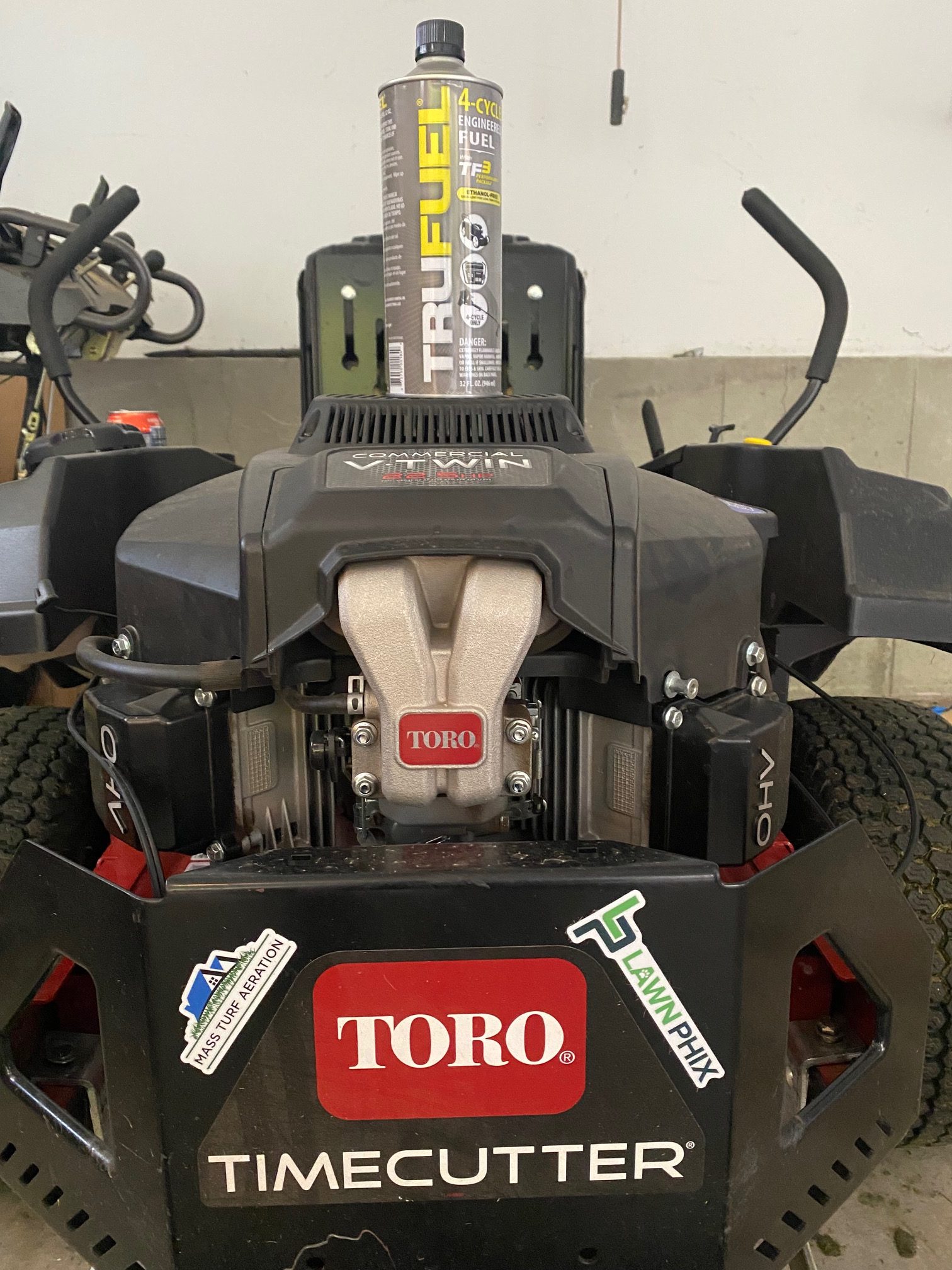 TruFuel on Toro Zero Turn Mower
