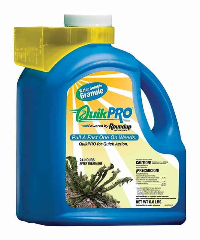 Roundup quikpro | the best weed killer for lawns (2022 reviews)