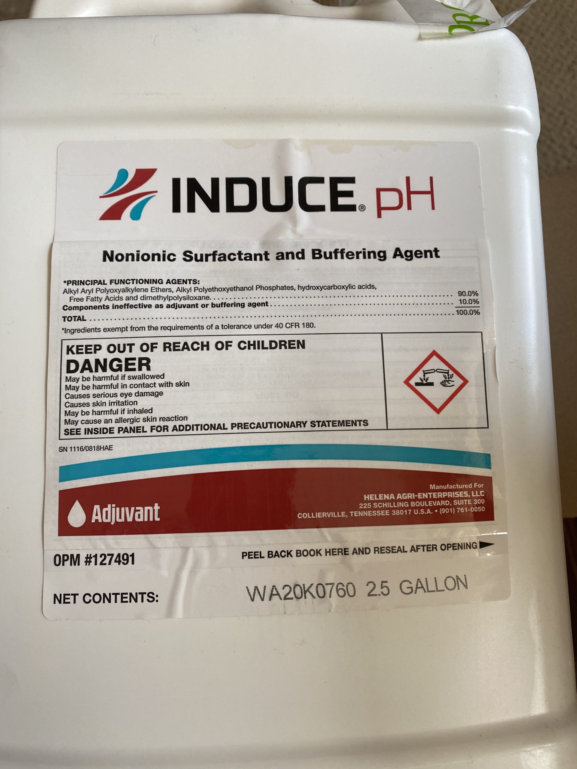 Induce pH Non Ionic Surfactant