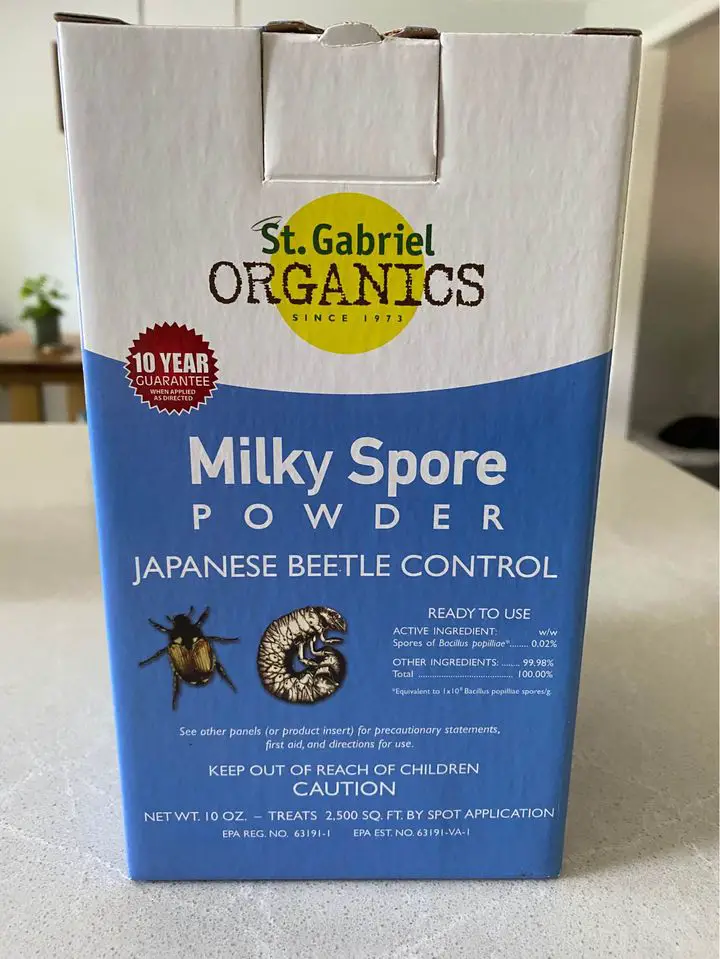 Box Milky Spore Natural Grub Control