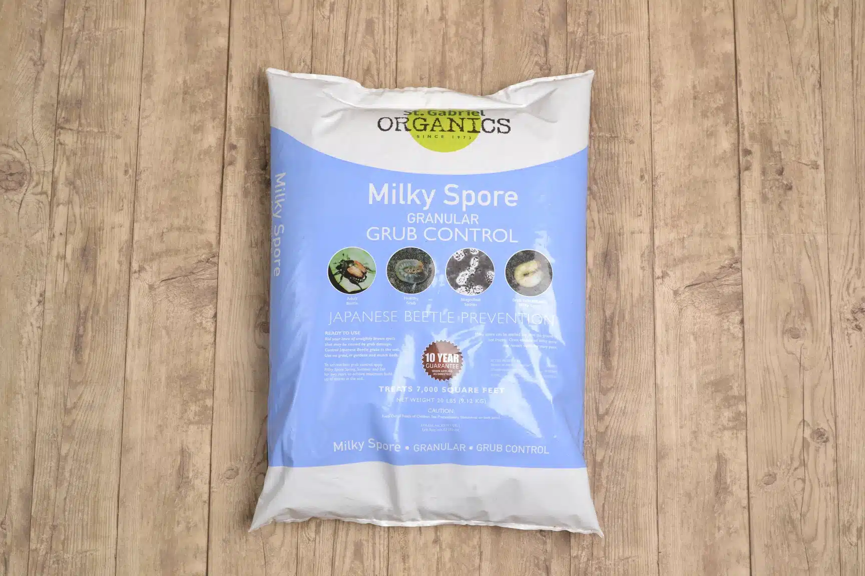 Milky spore organic grub control product